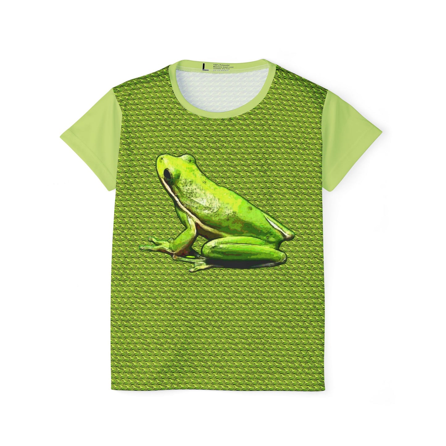 Women's Jersey — Kisatchie Tree Frog All-Over Print Sports Tee
