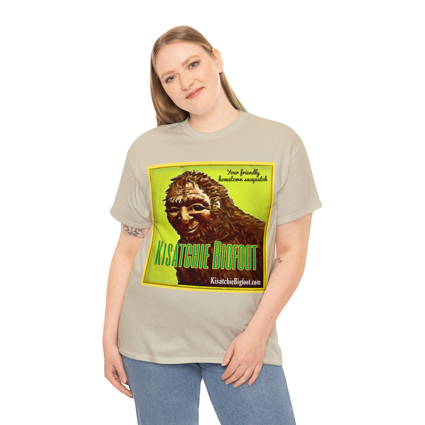 Kisatchie Bigfoot Unisex Heavy Cotton Tee