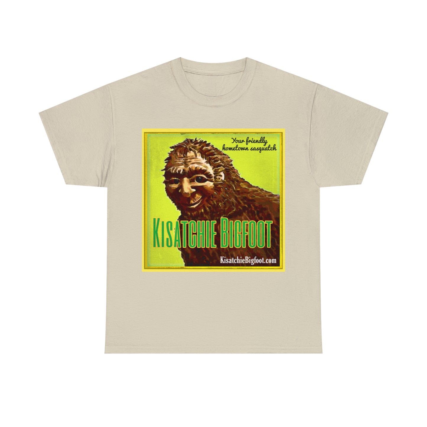 Kisatchie Bigfoot Unisex Heavy Cotton Tee