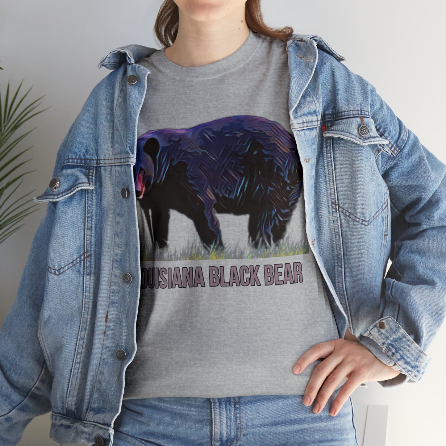 Louisiana Black Bear Unisex Heavy Cotton Tee