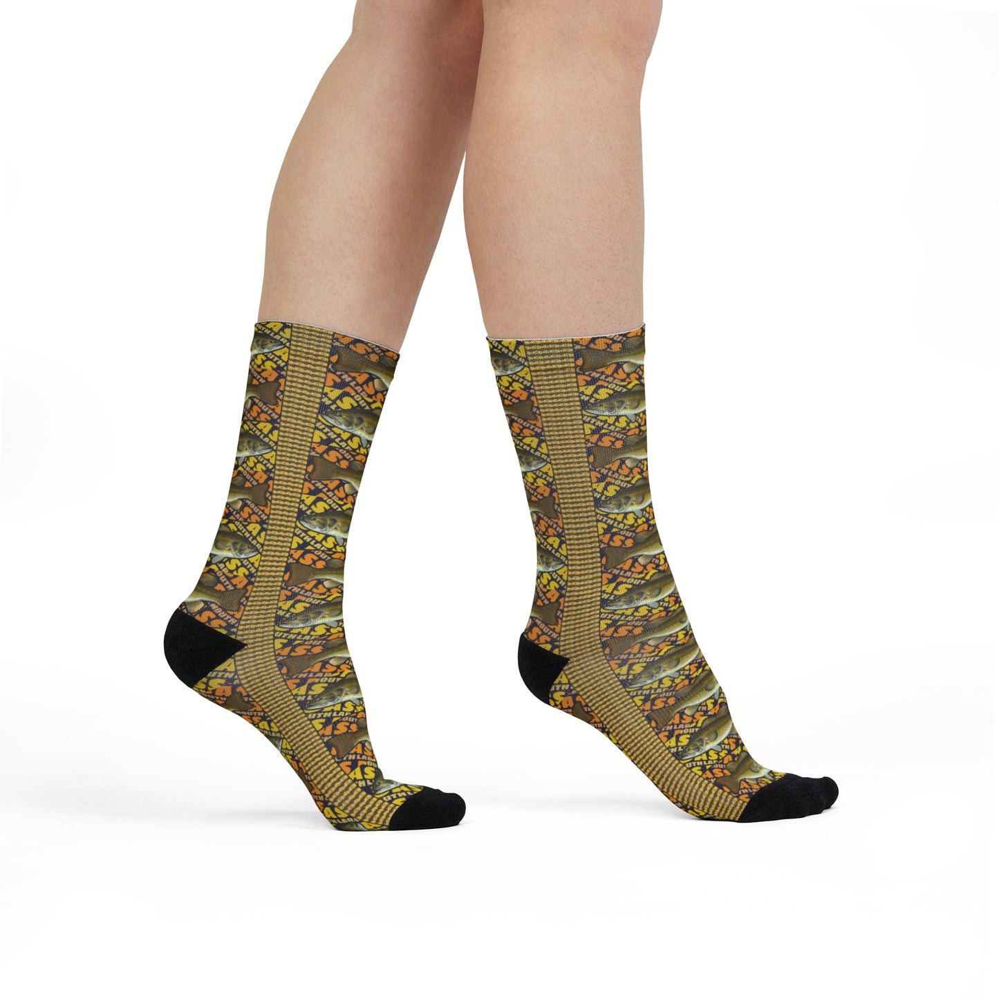 Largemouth Bass Crew Socks