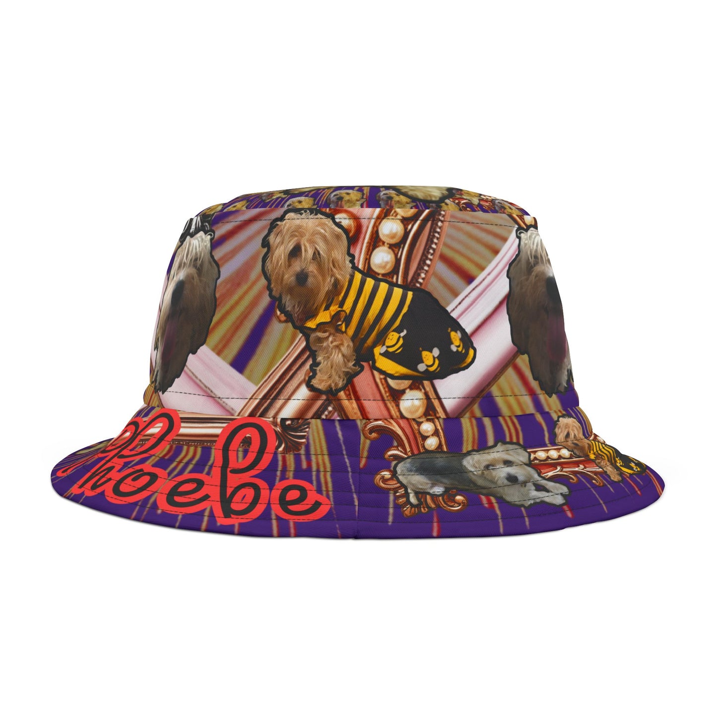 Phoebe Love Bucket Hat Purple
