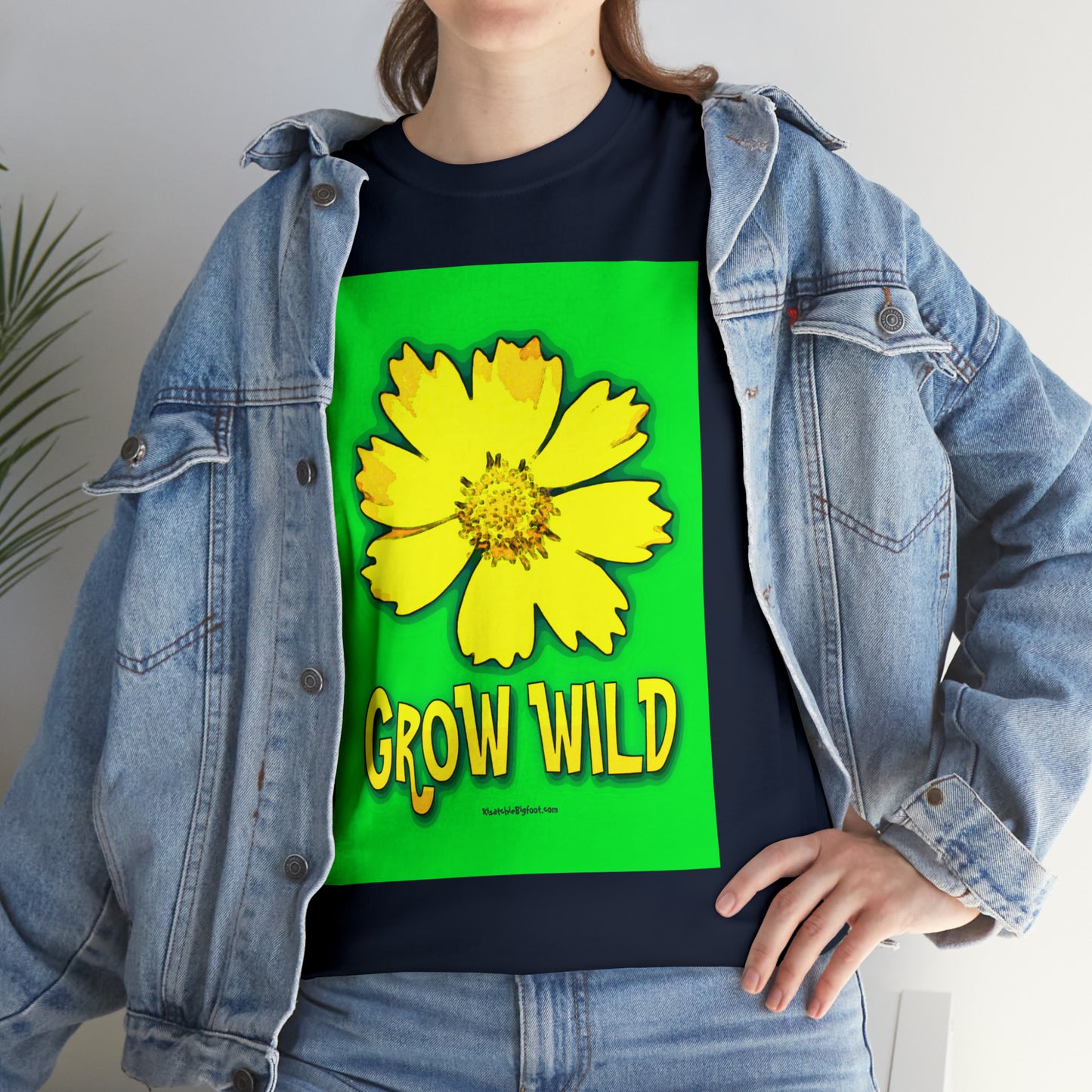 Grow Wild Unisex Heavy Cotton Tee