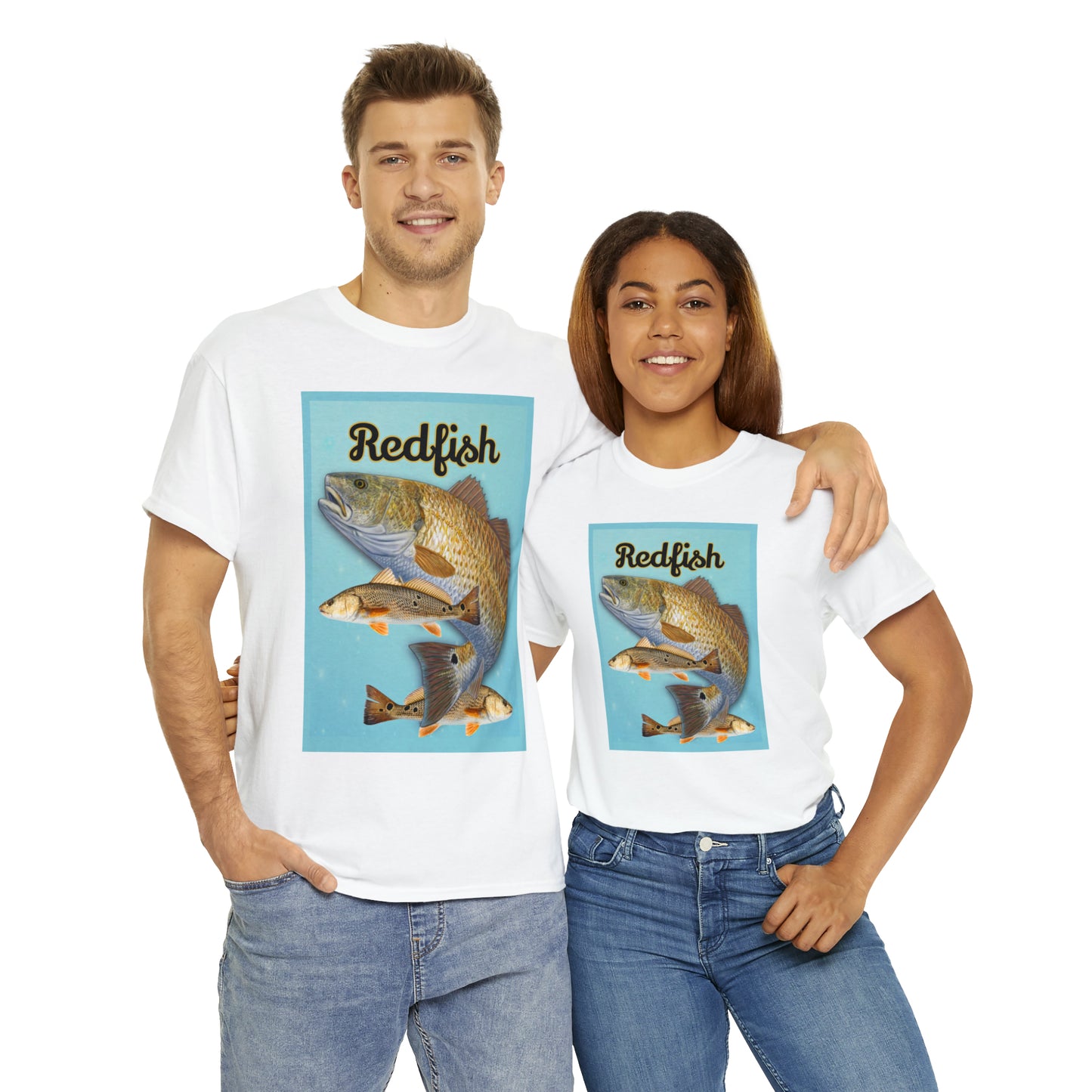 Redfish Unisex Heavy Cotton Tee