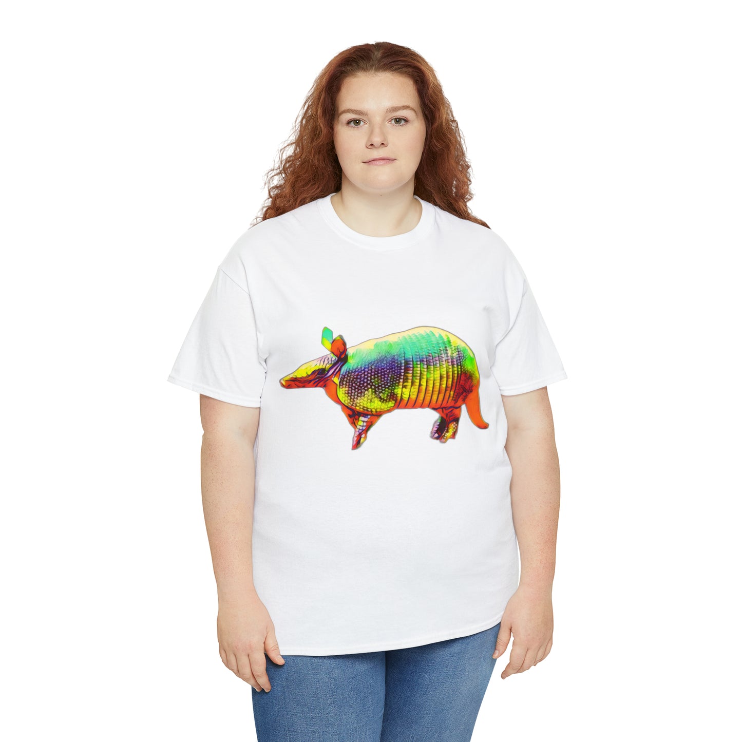 Golden Armadillo Unisex Heavy Cotton Tee