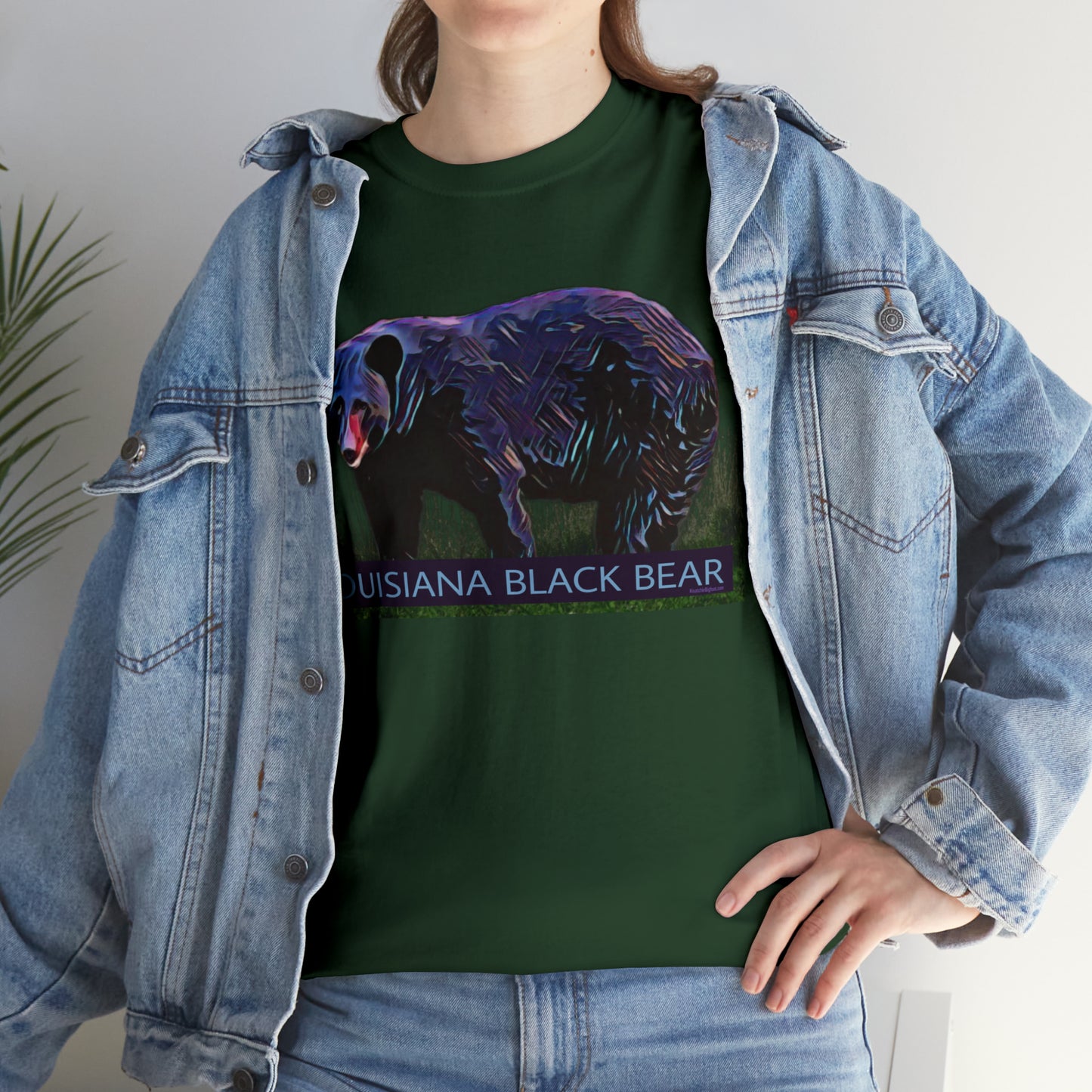 Louisiana Black Bear Unisex Heavy Cotton Tee