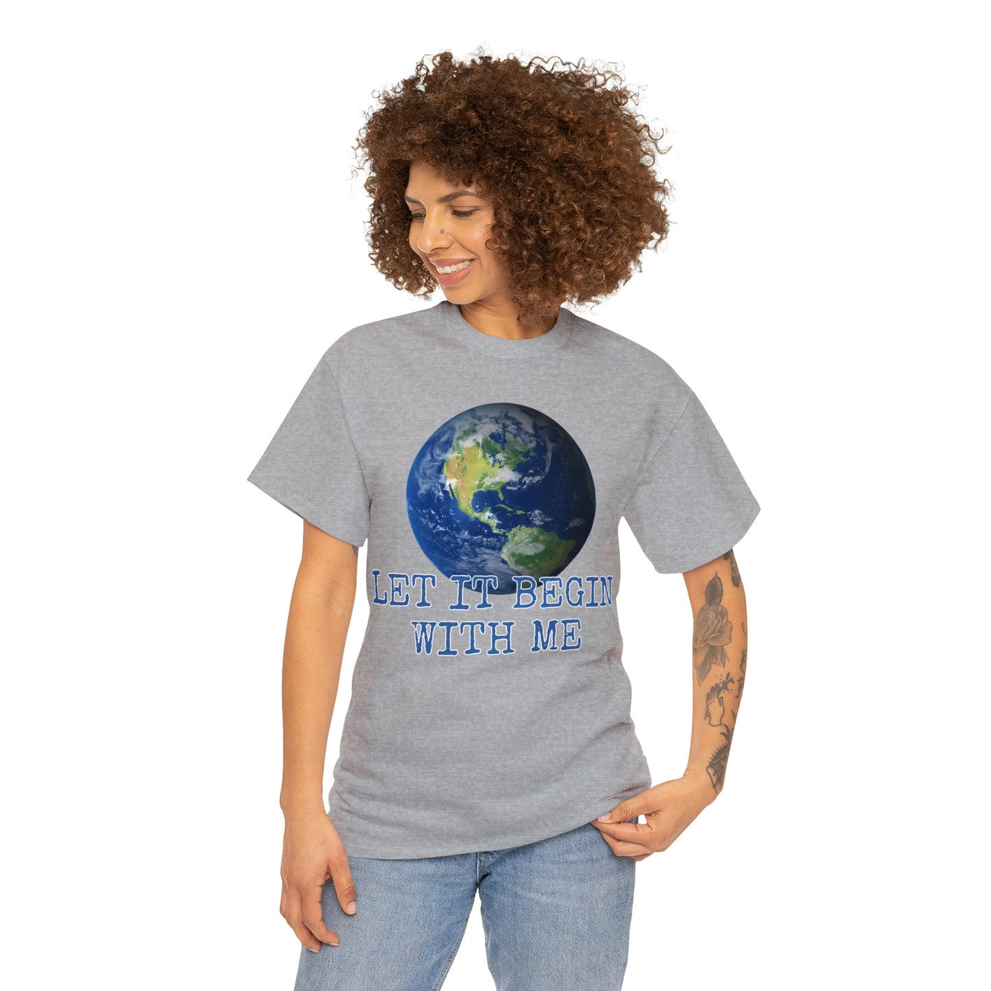 Let It Begin Unisex Heavy Cotton Tee