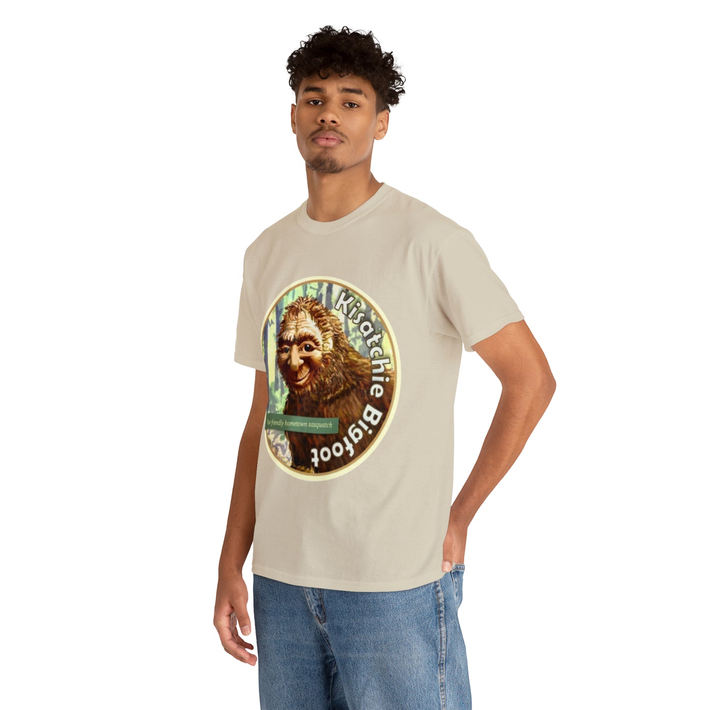 Kisatchie Bigfoot Unisex Heavy Cotton Tee