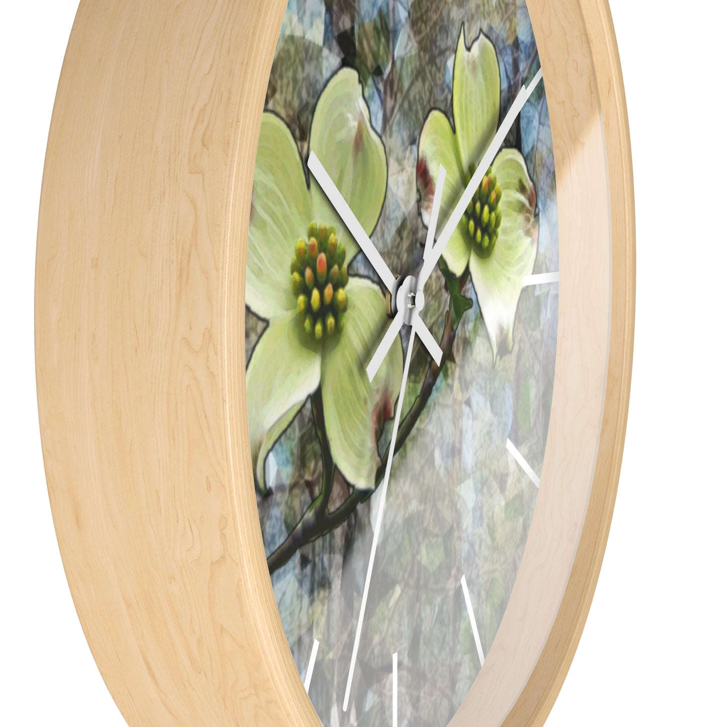 Kisatchie Dogwoods Wall Clock