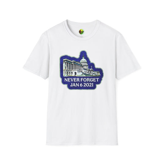 Never Forget Unisex Softstyle  T-Shirt