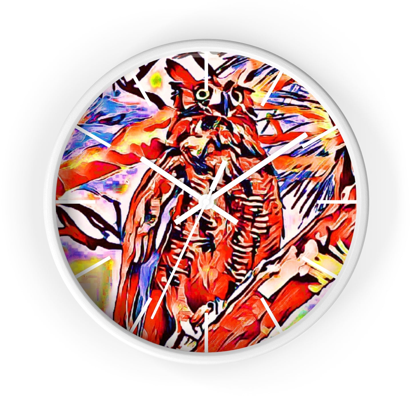 Kisatchie Owl Wall Clock