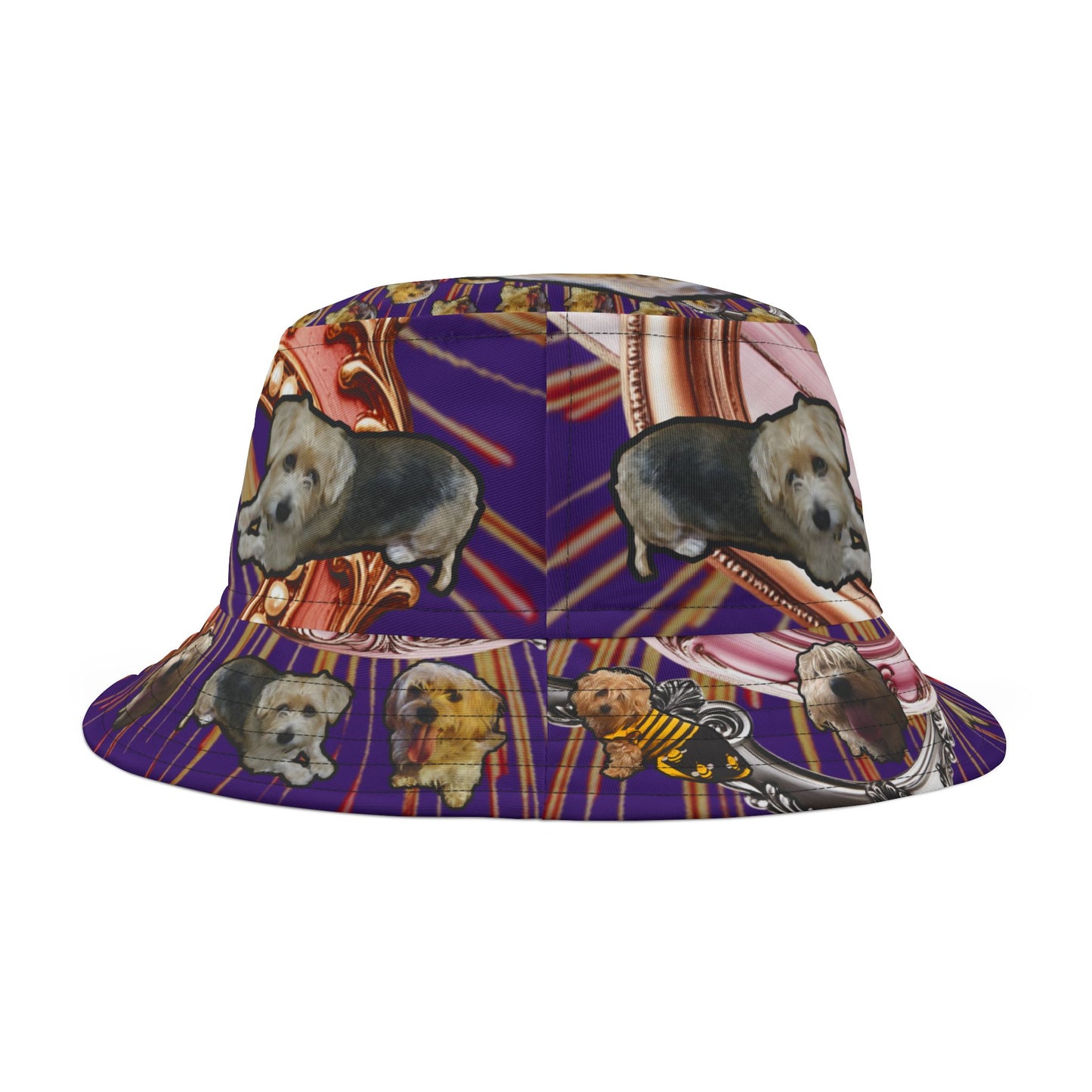 Phoebe Love Bucket Hat Purple