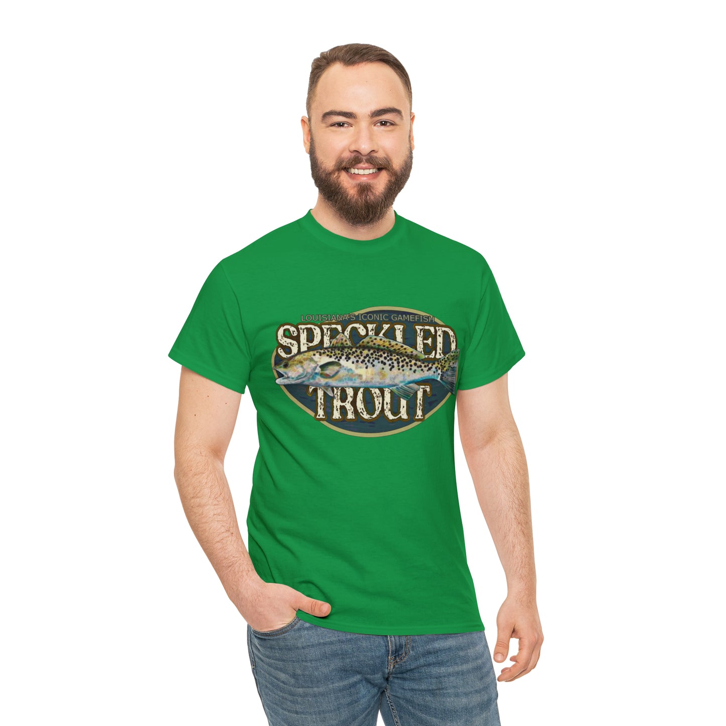 Speckled Trout Unisex Heavy Cotton Tee