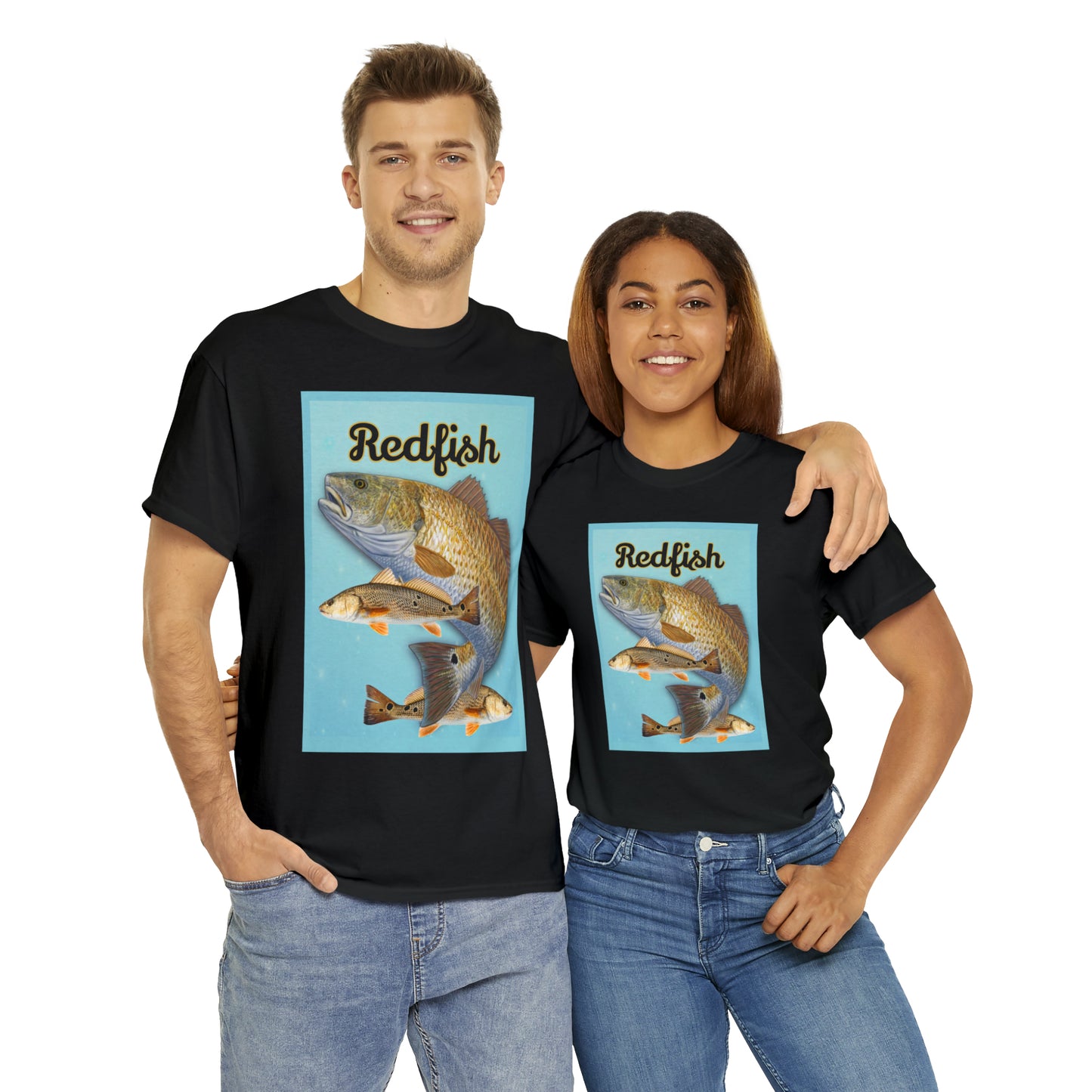 Redfish Unisex Heavy Cotton Tee