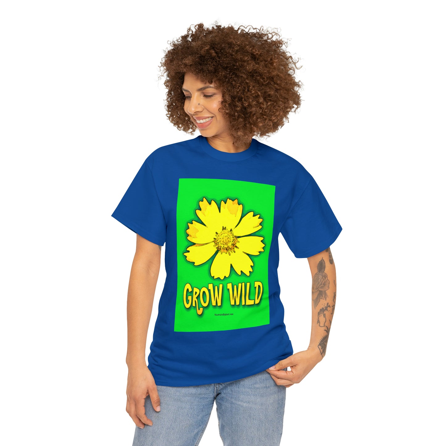 Grow Wild Unisex Heavy Cotton Tee