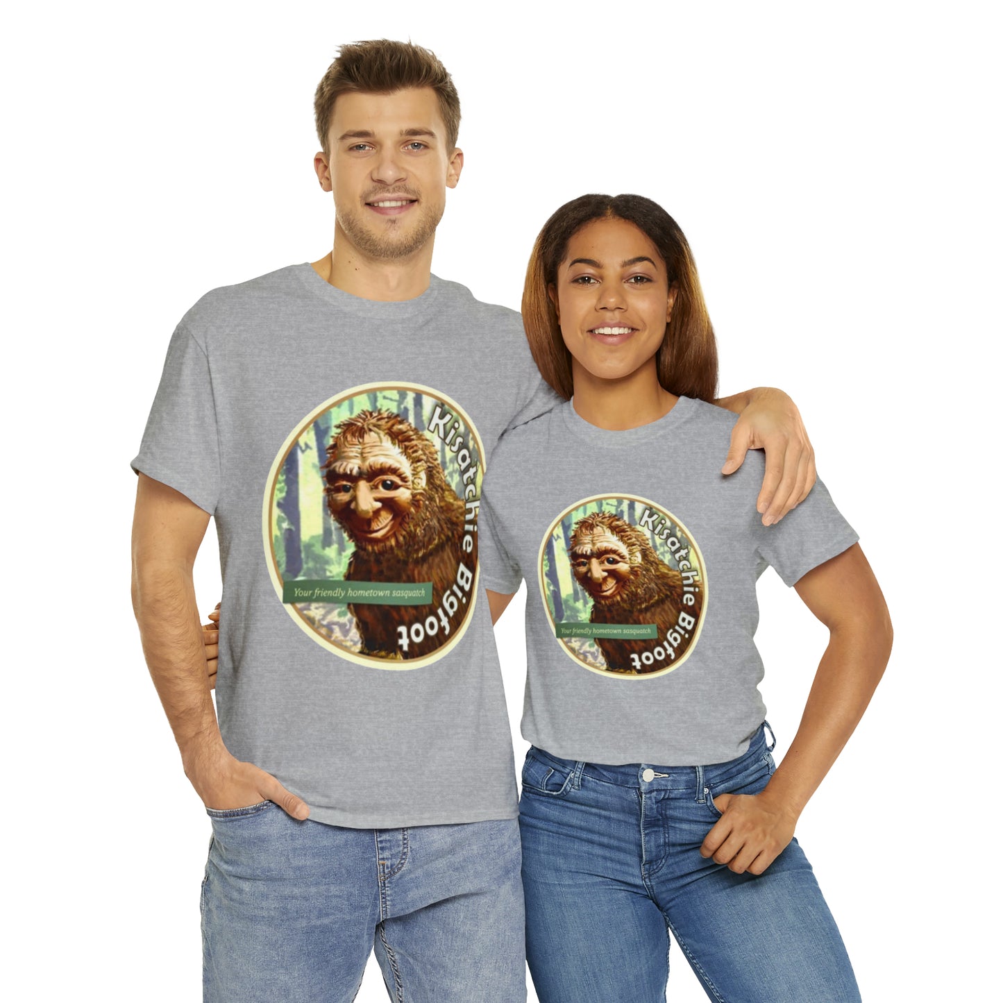 Kisatchie Bigfoot Unisex Heavy Cotton Tee