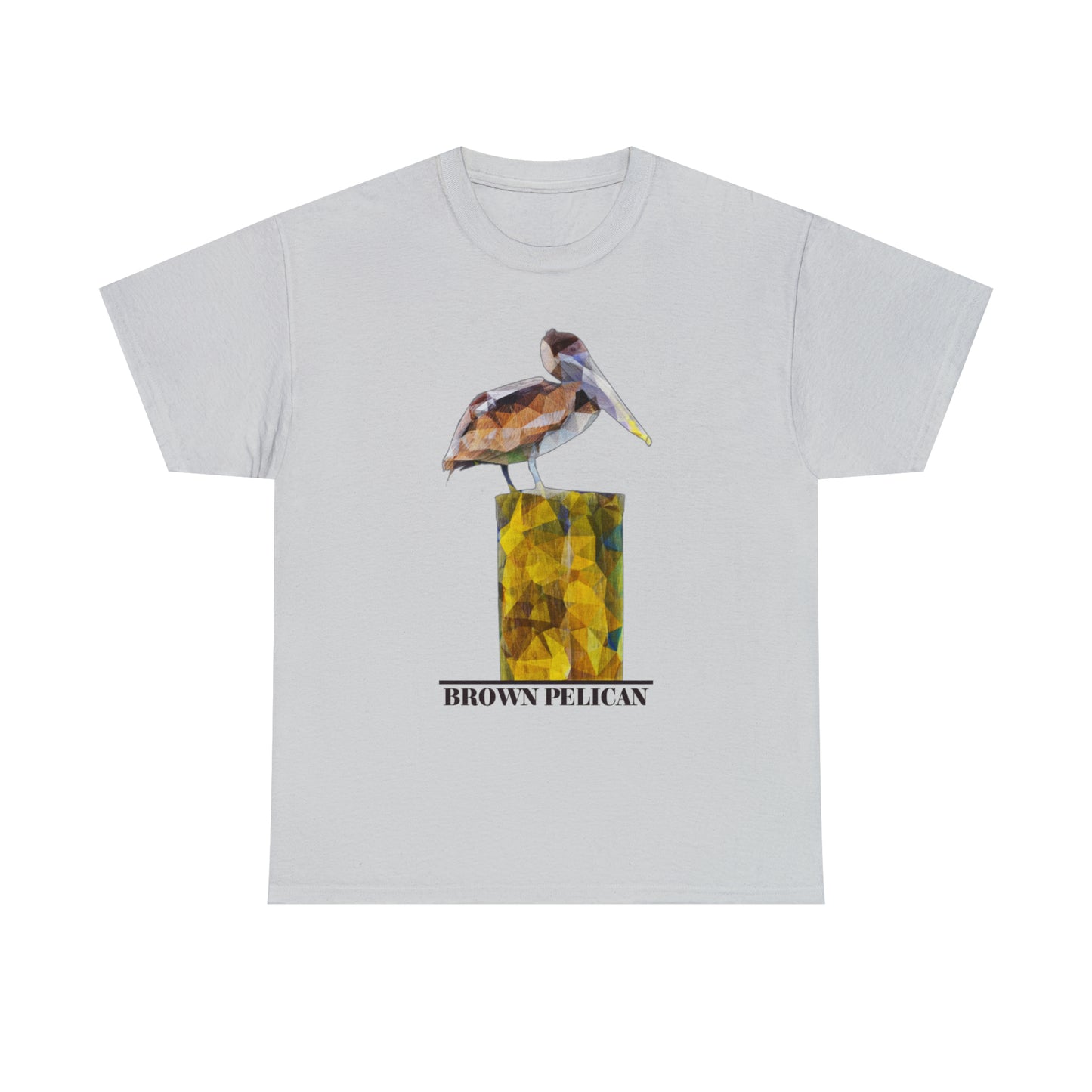 Brown Pelican Unisex Heavy Cotton Tee