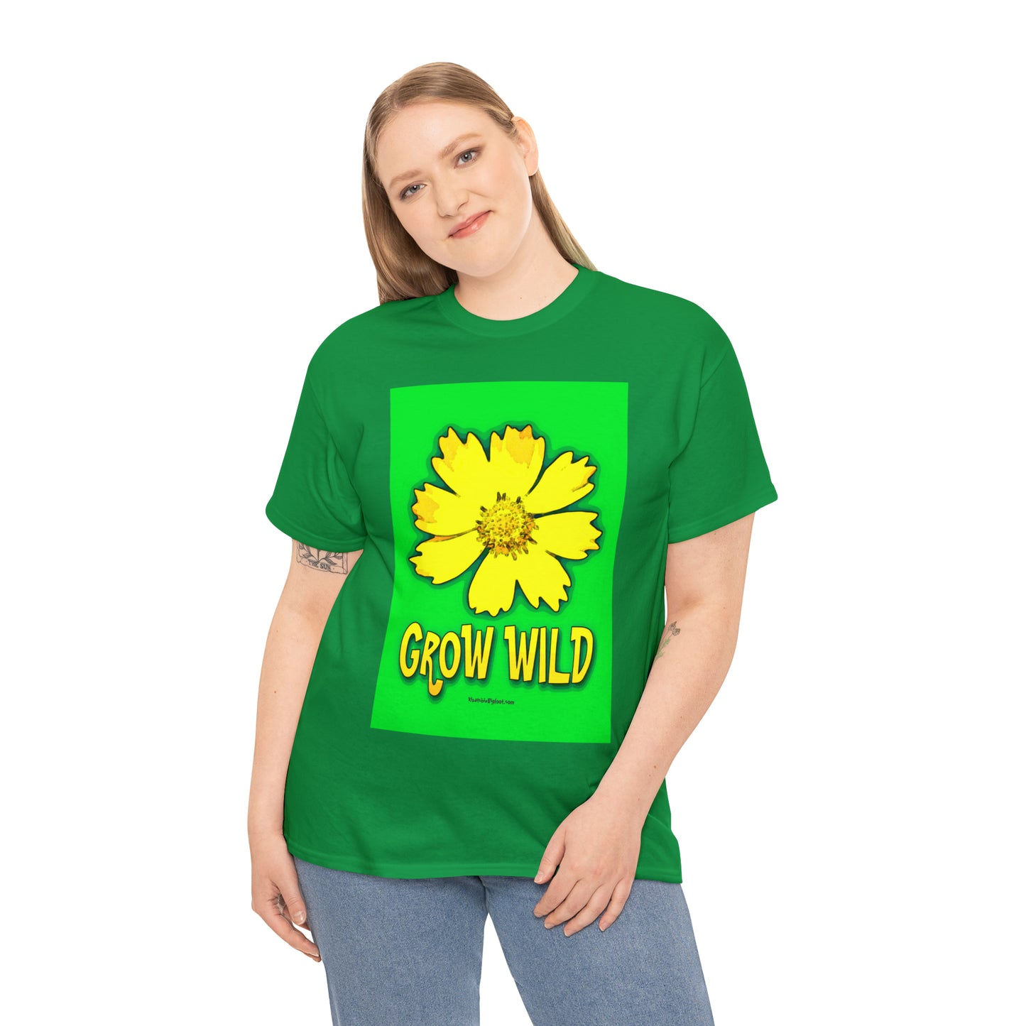 Grow Wild Unisex Heavy Cotton Tee