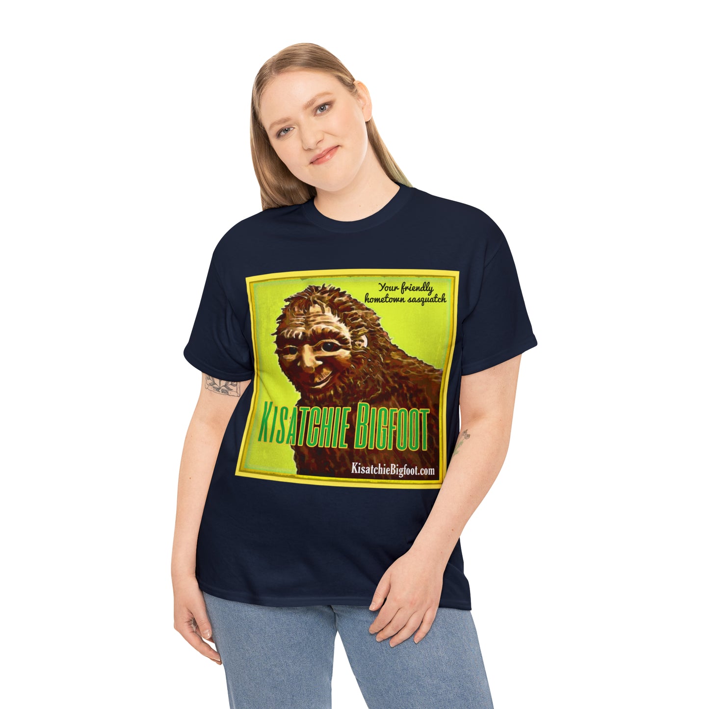 Kisatchie Bigfoot Unisex Heavy Cotton Tee