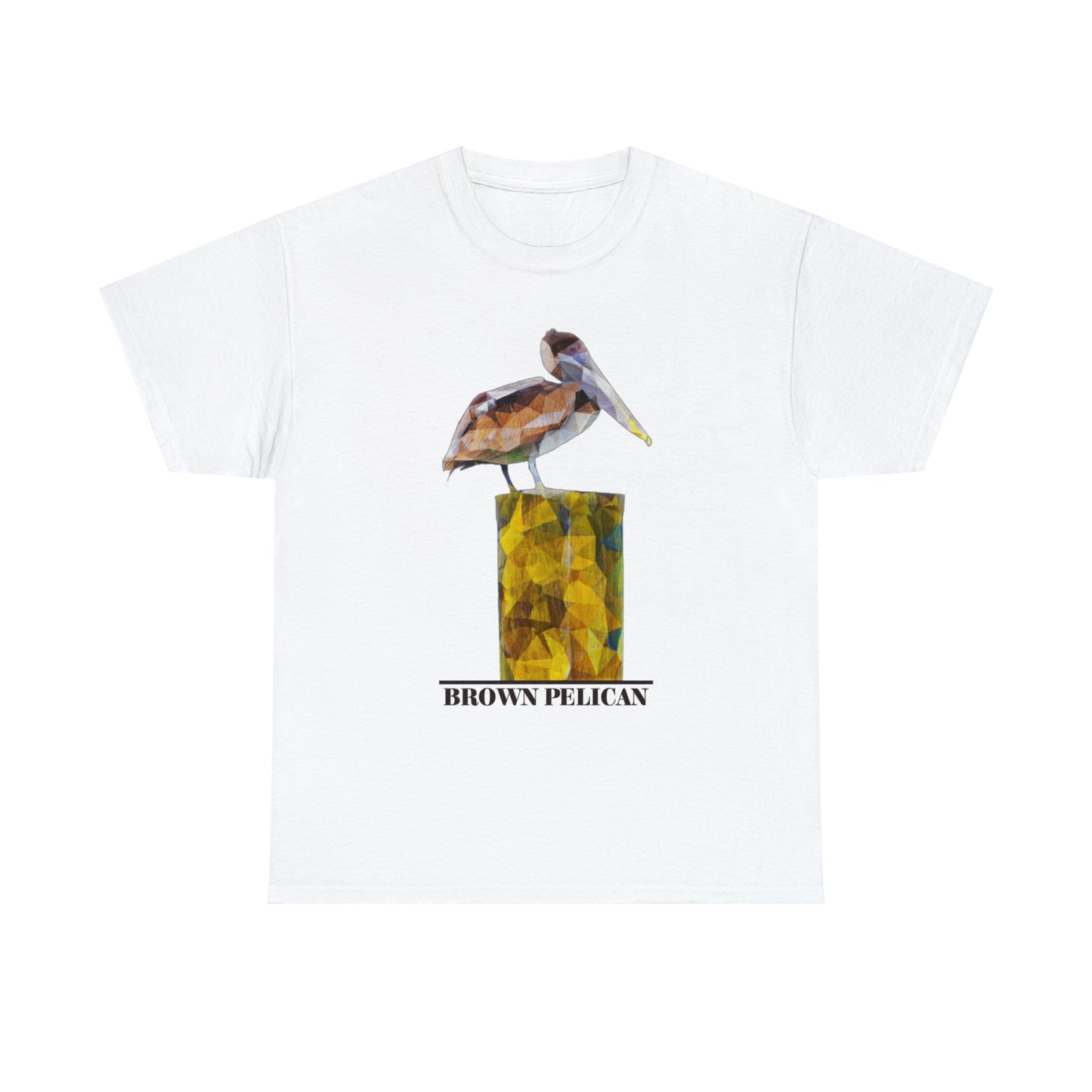 Brown Pelican Unisex Heavy Cotton Tee