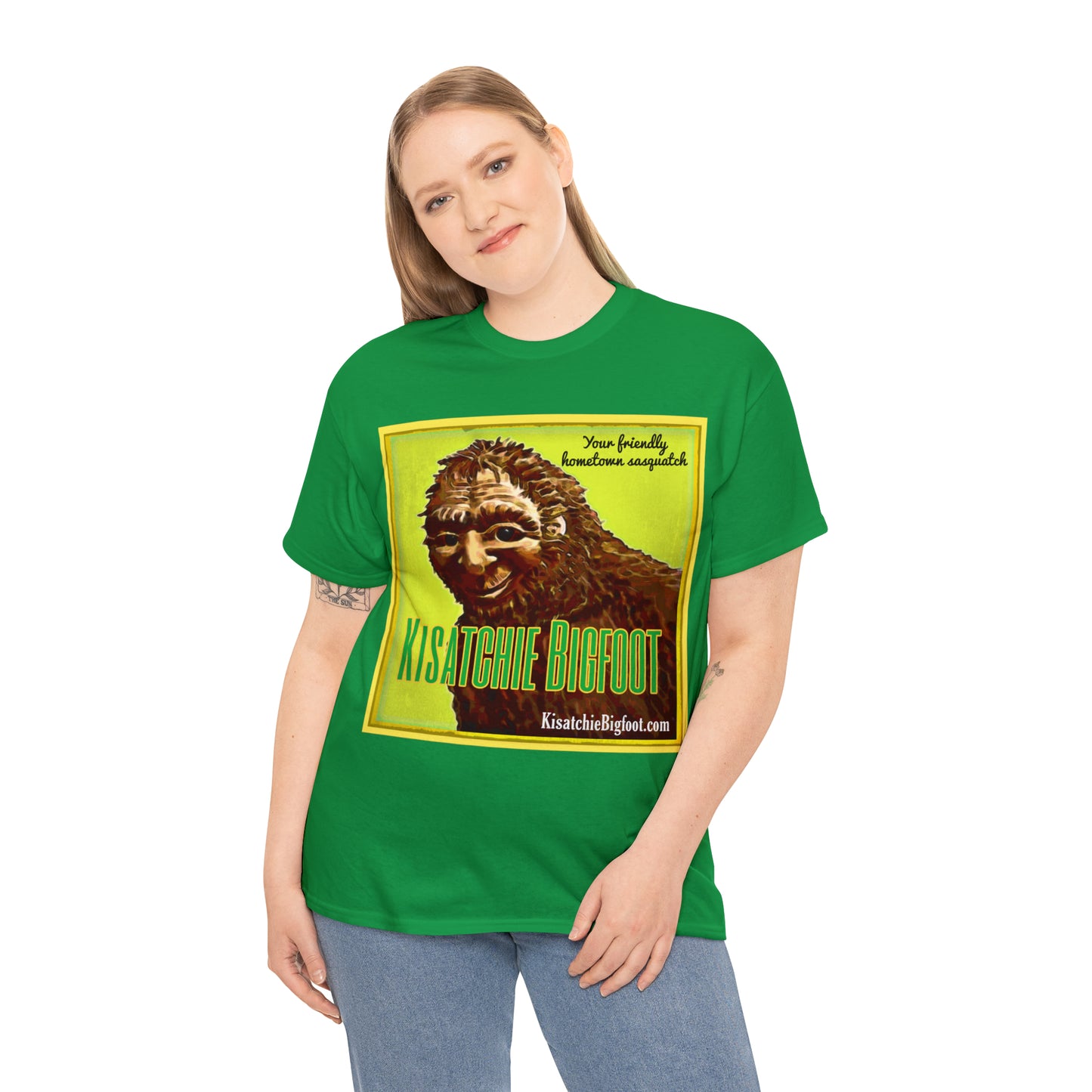 Kisatchie Bigfoot Unisex Heavy Cotton Tee