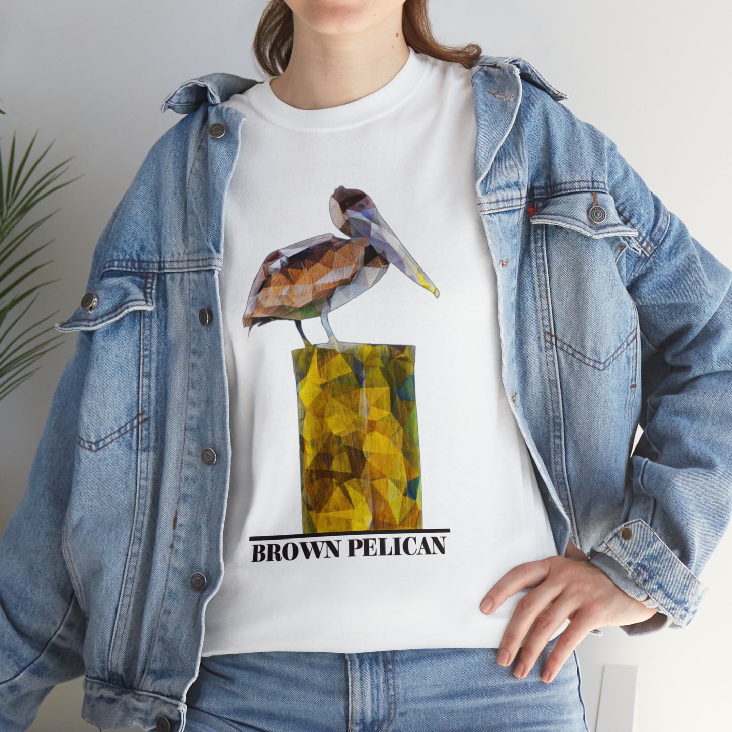 Brown Pelican Unisex Heavy Cotton Tee