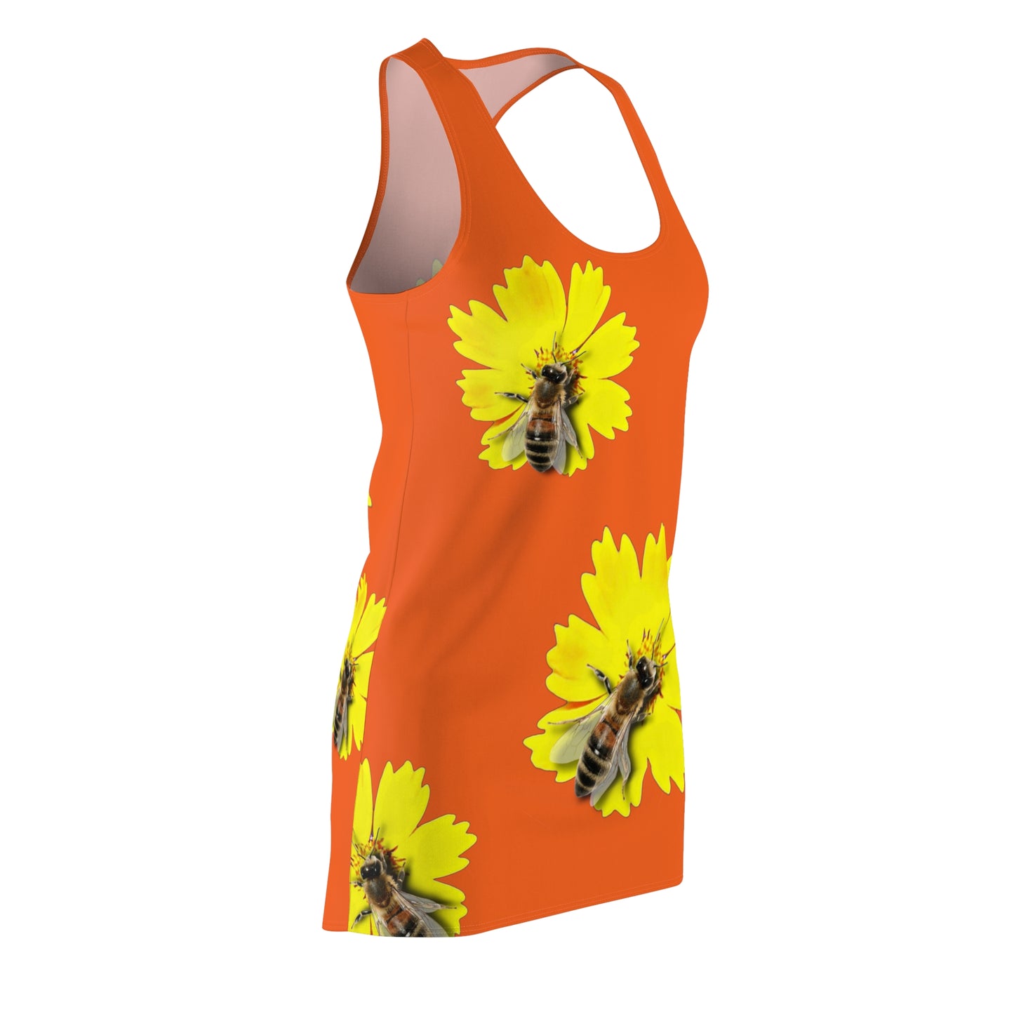 Bee and Flower Racerback Dress