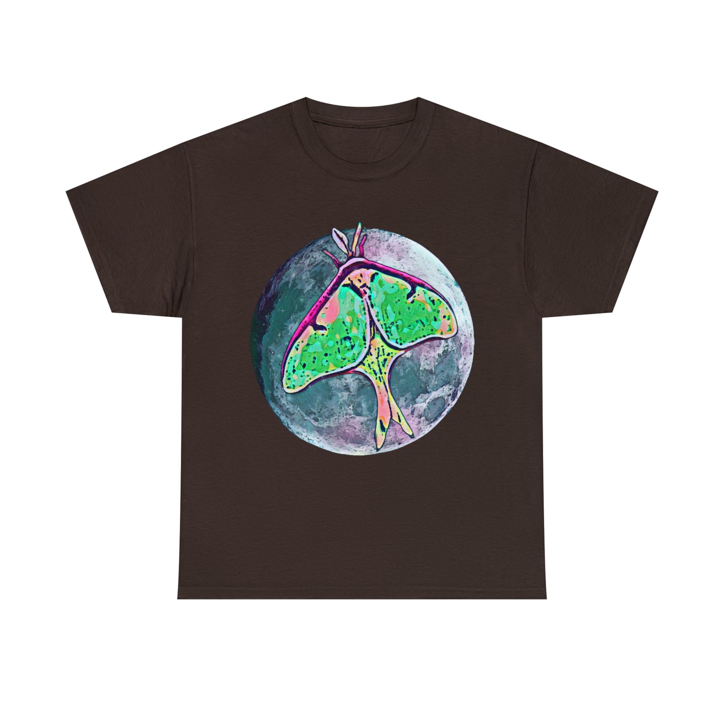 Luna Moth Unisex Heavy Cotton Tee