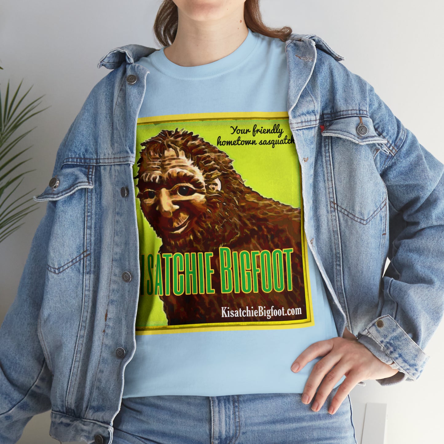 Kisatchie Bigfoot Unisex Heavy Cotton Tee