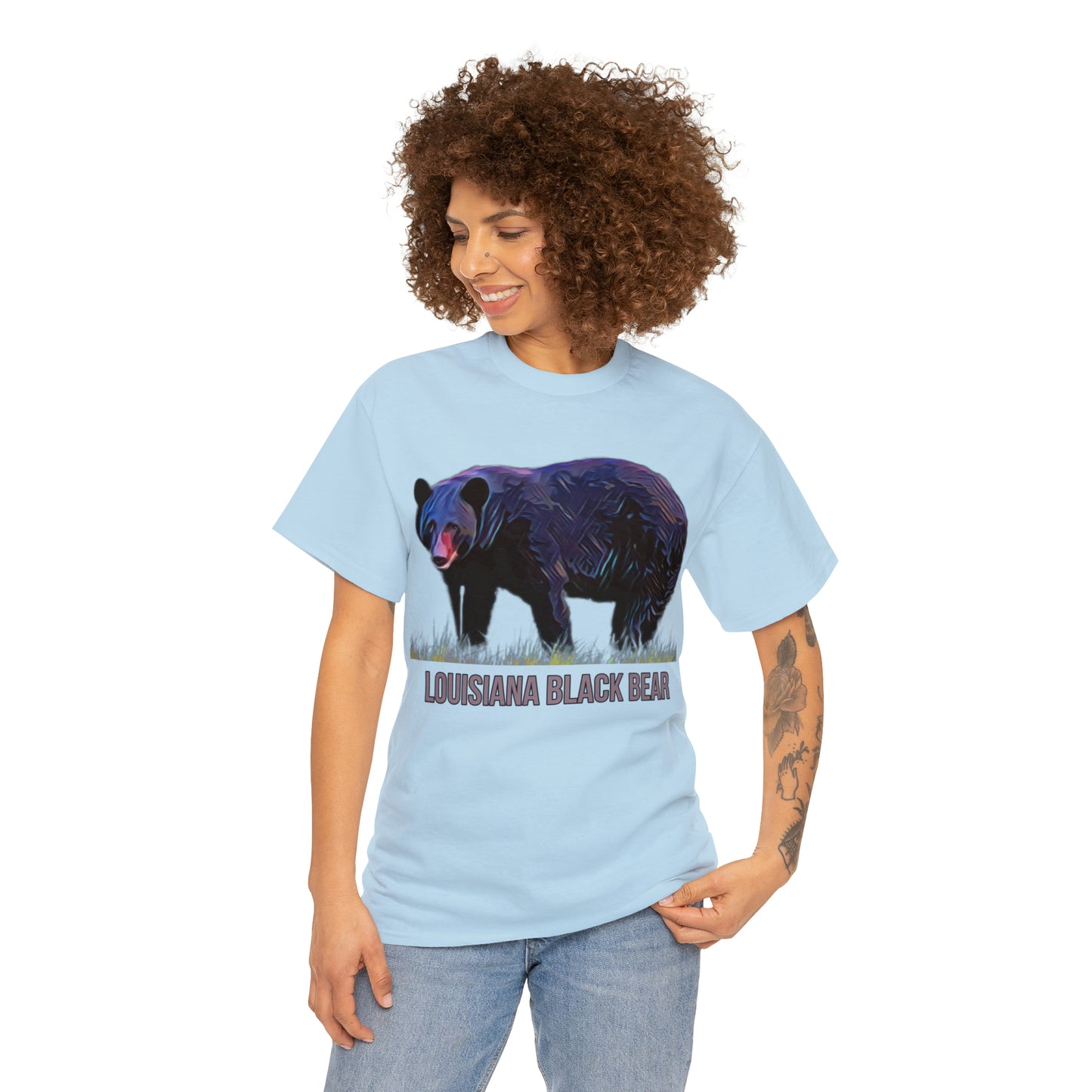 Louisiana Black Bear Unisex Heavy Cotton Tee