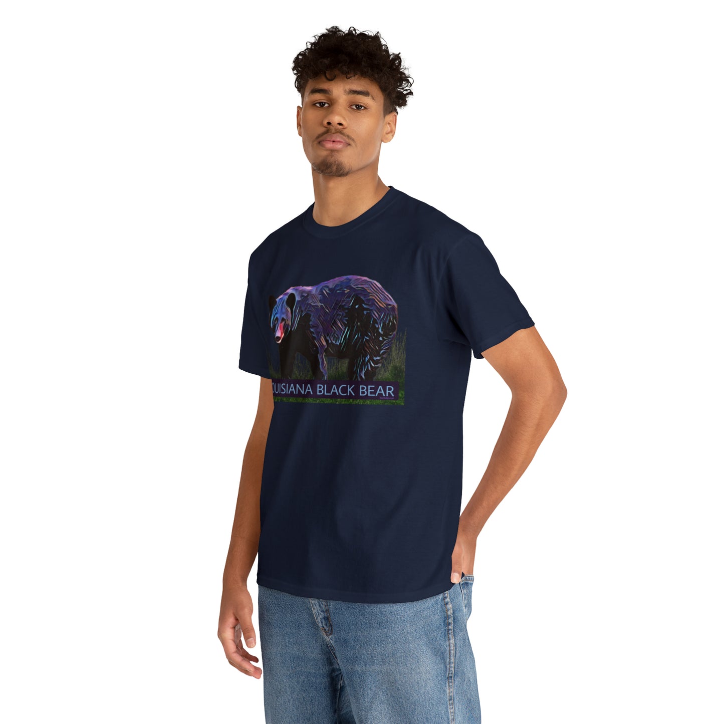 Louisiana Black Bear Unisex Heavy Cotton Tee