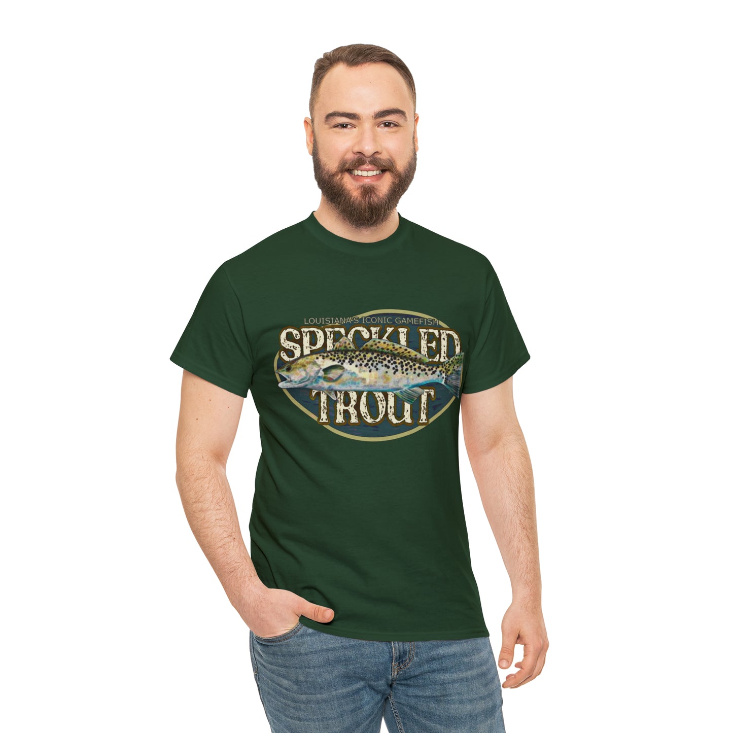 Speckled Trout Unisex Heavy Cotton Tee