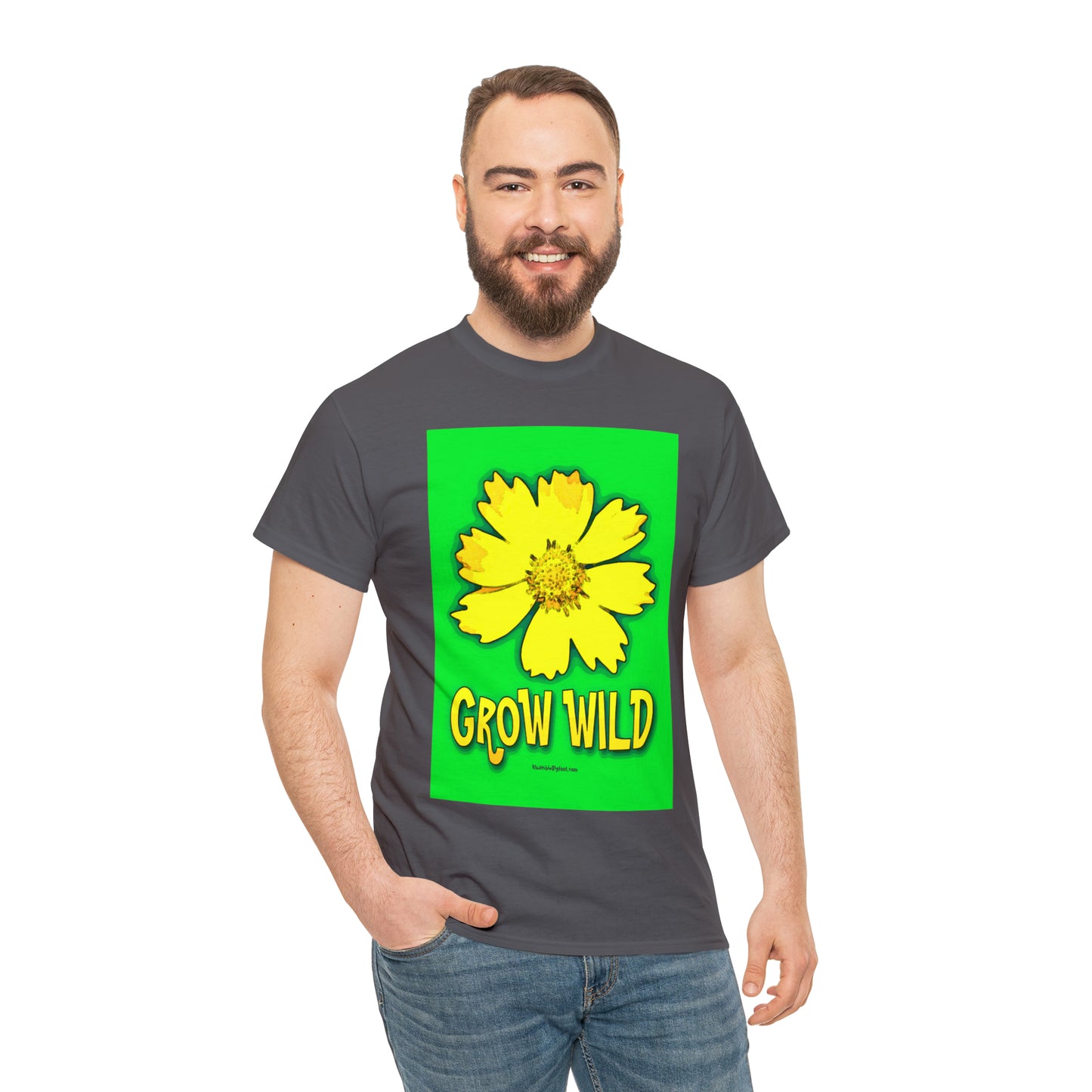 Grow Wild Unisex Heavy Cotton Tee