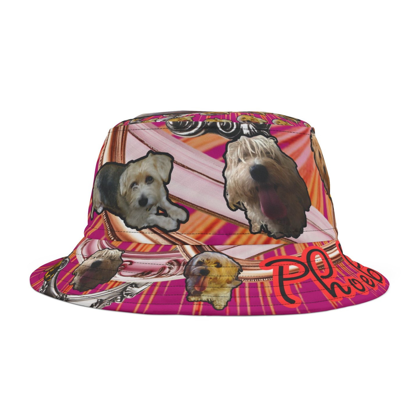 Phoebe Love Bucket Hat Pink