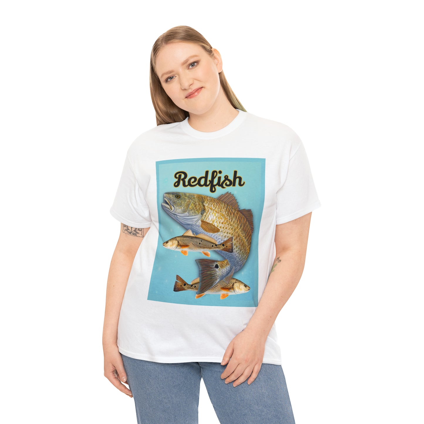 Redfish Unisex Heavy Cotton Tee