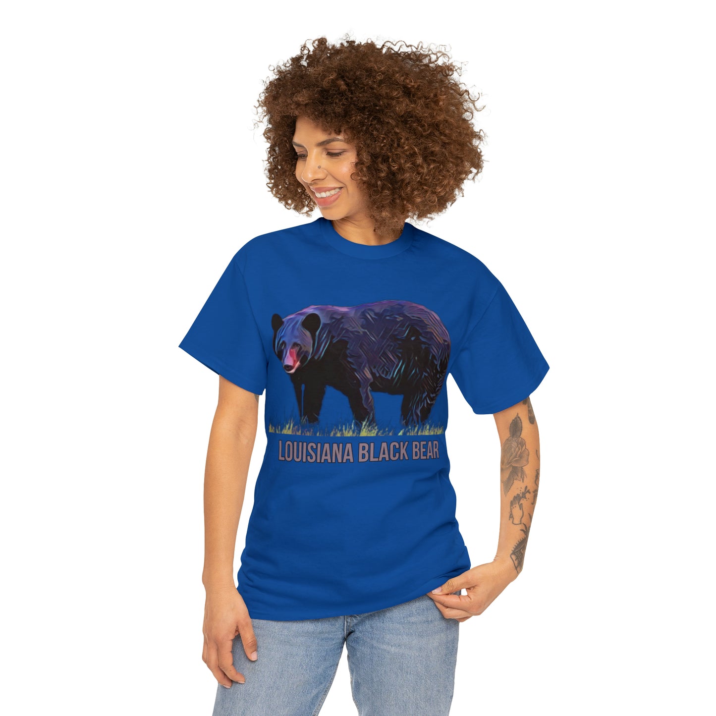 Louisiana Black Bear Unisex Heavy Cotton Tee