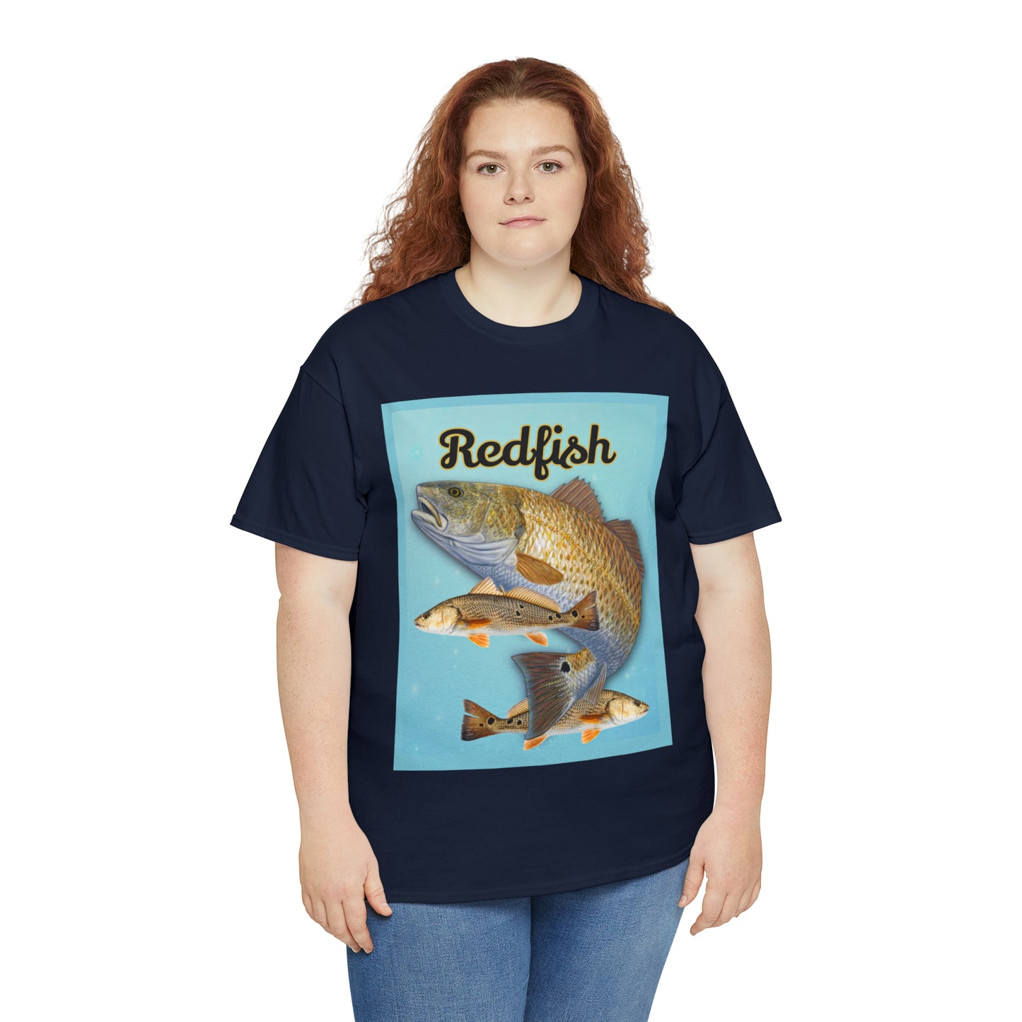 Redfish Unisex Heavy Cotton Tee