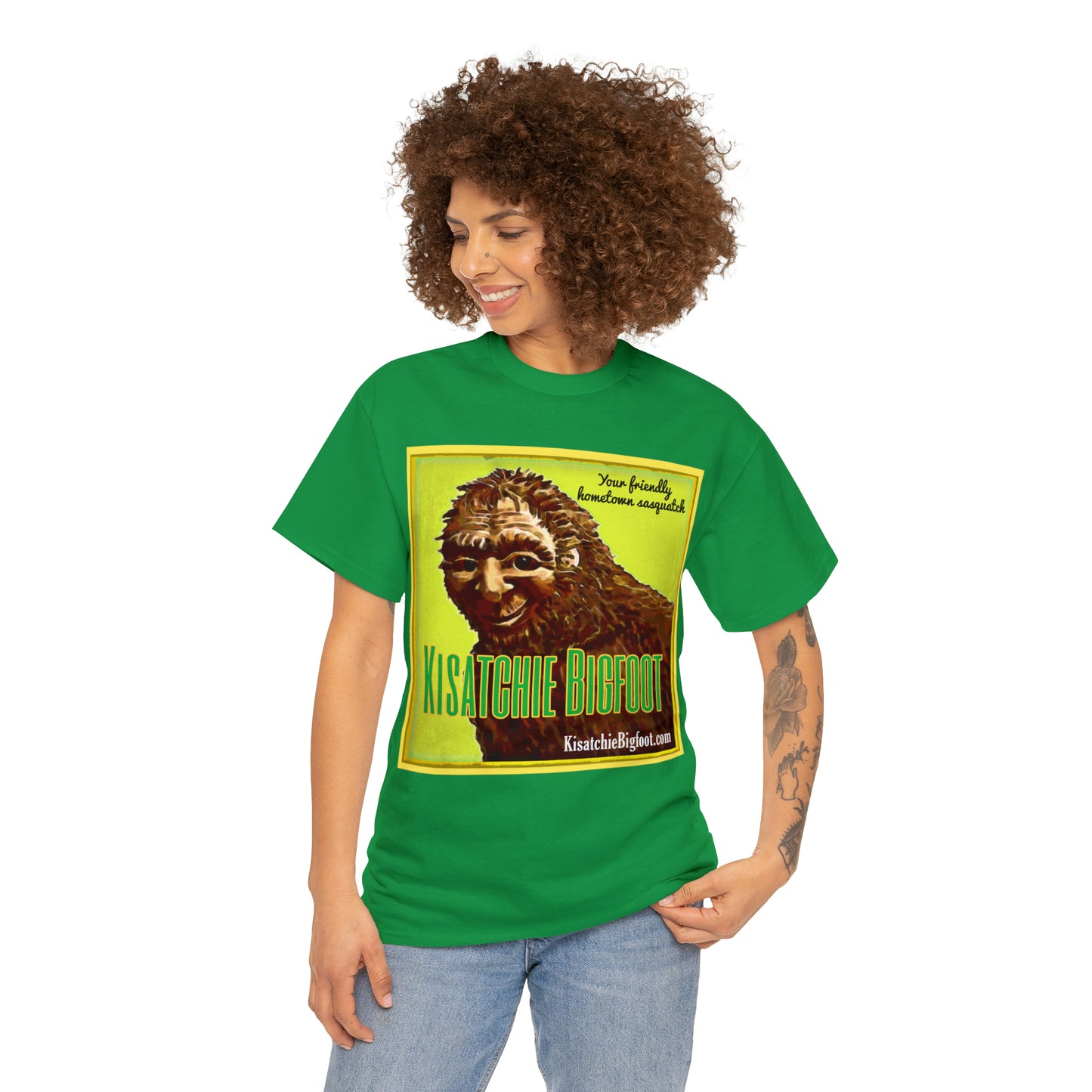 Kisatchie Bigfoot Unisex Heavy Cotton Tee