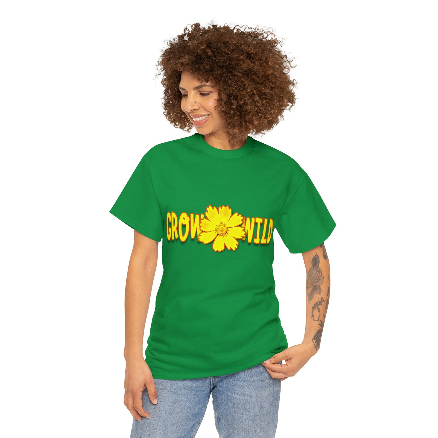 Grow Wild Unisex Heavy Cotton Tee