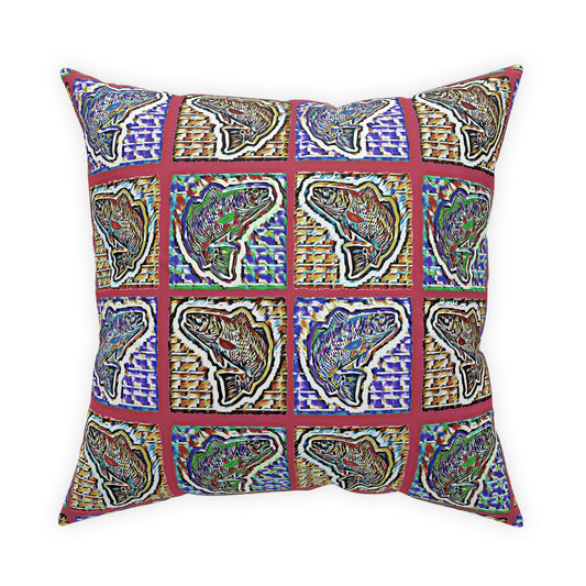 Redfish Broadcloth Pillow