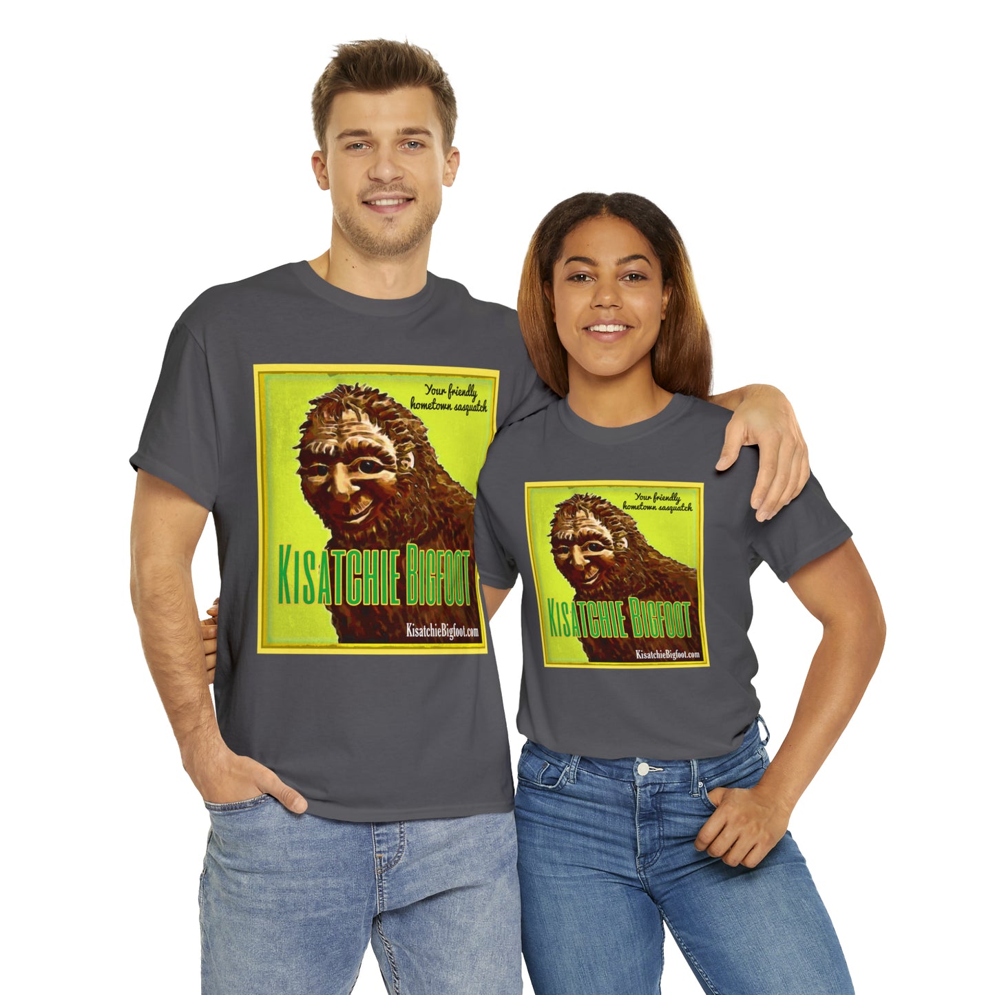 Kisatchie Bigfoot Unisex Heavy Cotton Tee