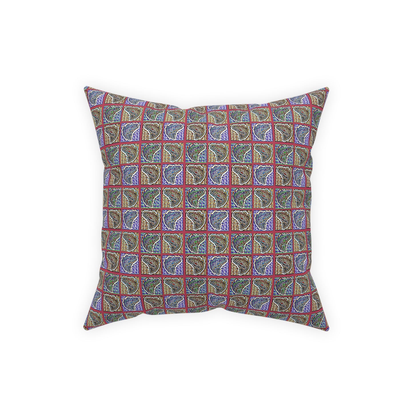 Redfish Broadcloth Pillow