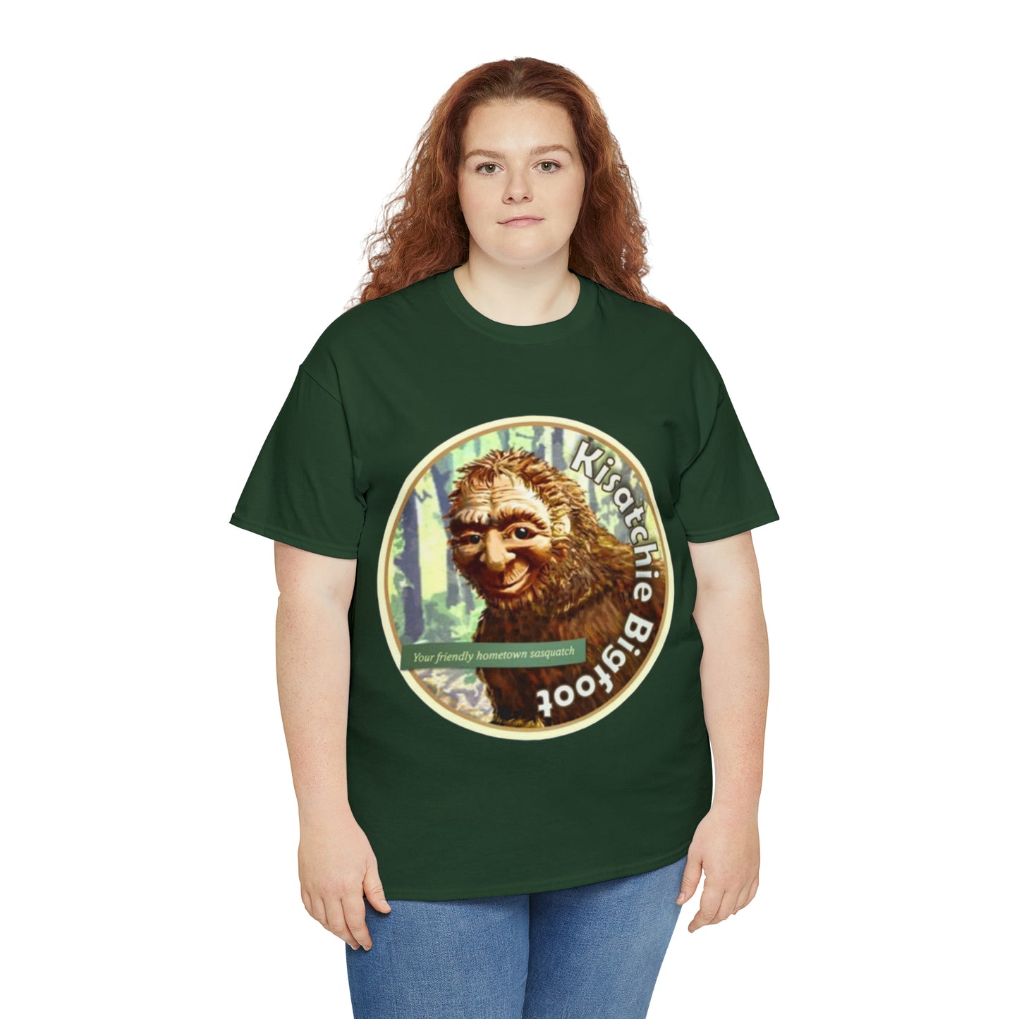 Kisatchie Bigfoot Unisex Heavy Cotton Tee