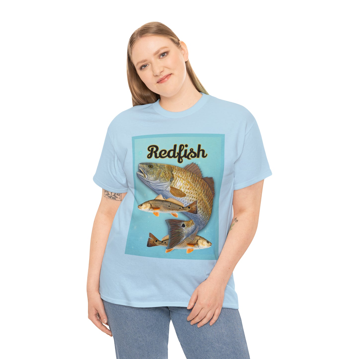 Redfish Unisex Heavy Cotton Tee