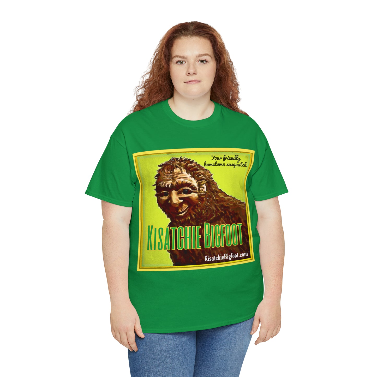 Kisatchie Bigfoot Unisex Heavy Cotton Tee