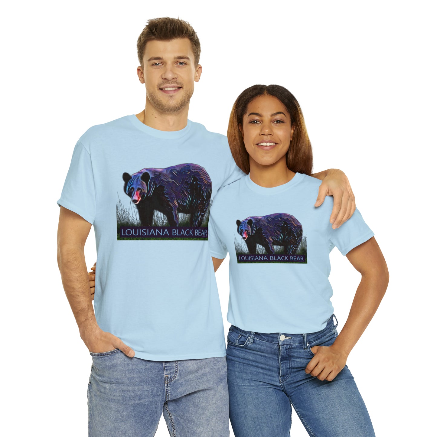 Louisiana Black Bear Unisex Heavy Cotton Tee