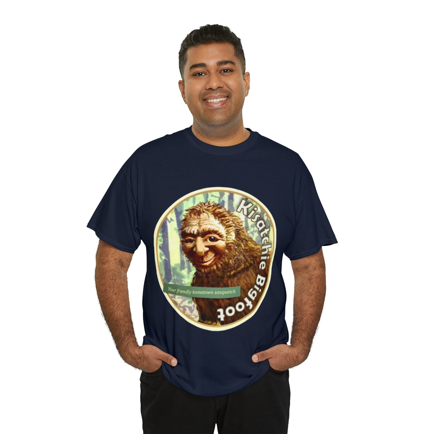 Kisatchie Bigfoot Unisex Heavy Cotton Tee