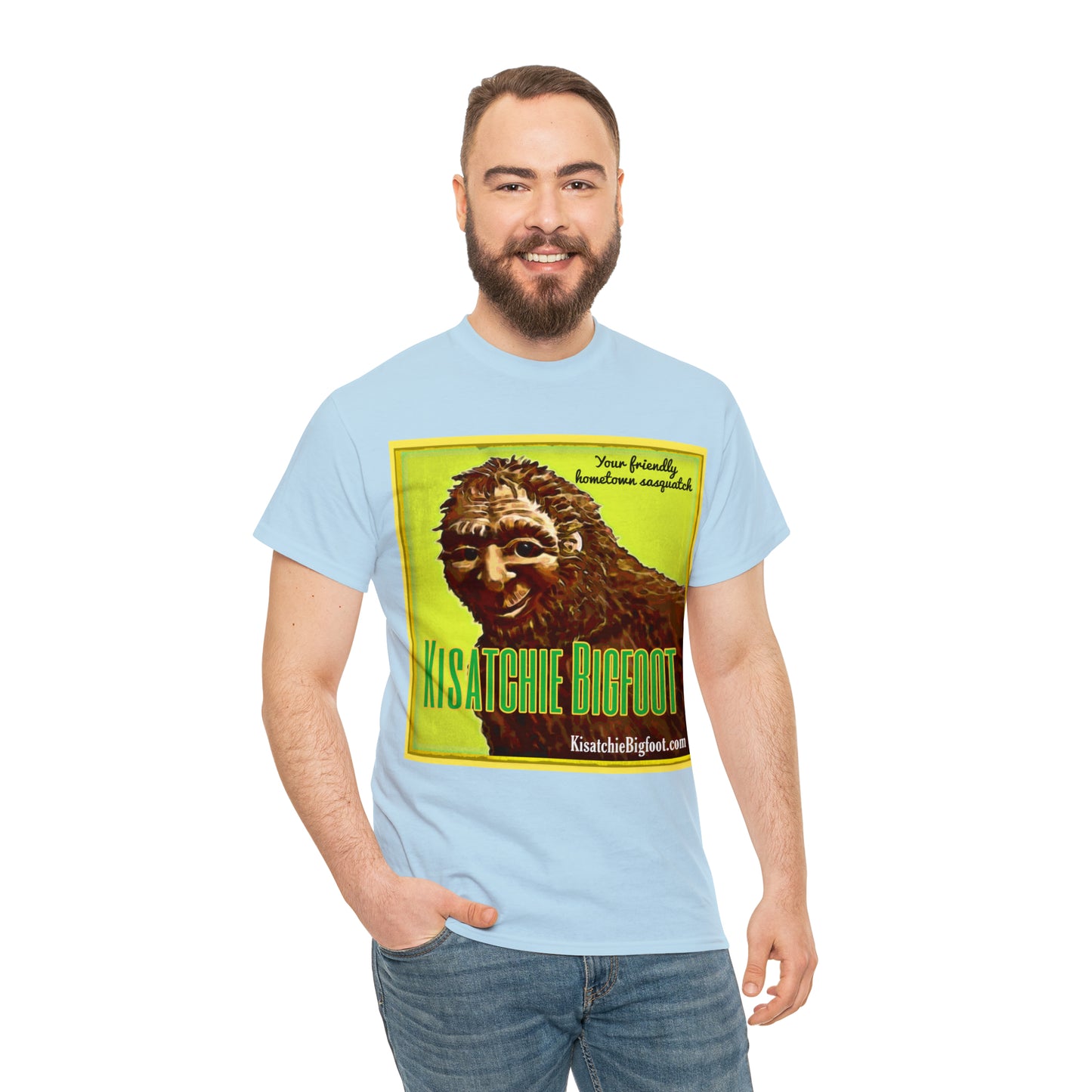 Kisatchie Bigfoot Unisex Heavy Cotton Tee