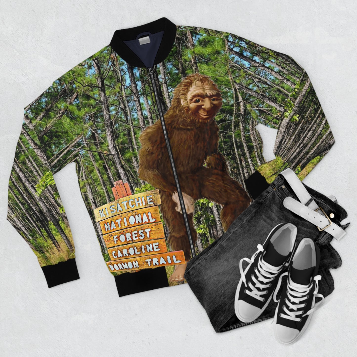 Kisatchie Bigfoot Full-Zip Bomber Jacket