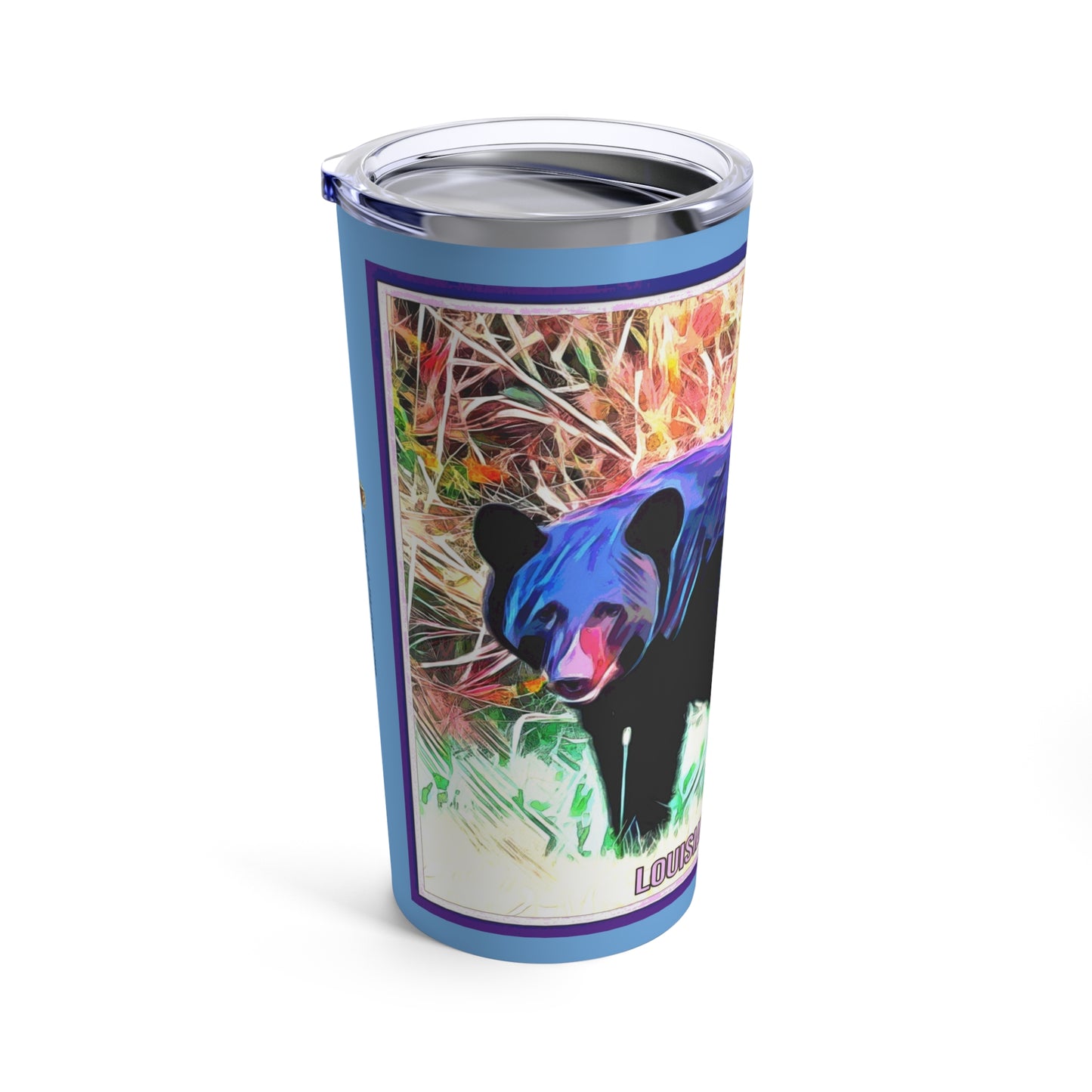 Louisiana Black Bear Tumbler 20oz